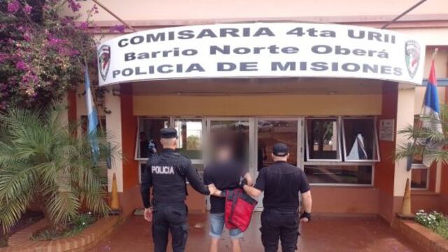 Detienen a un hombre acusado de robo en Oberá.