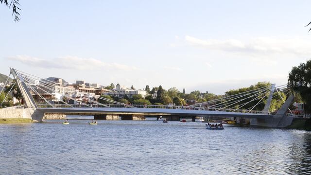 Puente Centenario de Villa Carlos Paz. Febrero 2021. (Foto: Secretaría de Turismo VCP).