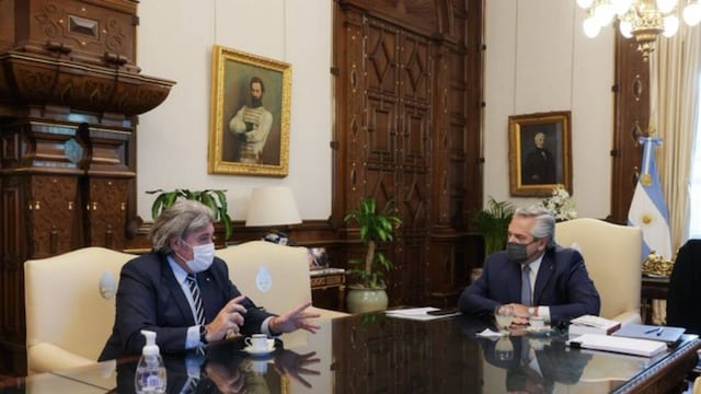 Alberto Fernández recibió a José Luis Ramón tras su incorporación al Frente de Todos (@JoseLuisRamonOk)