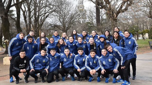 Así fue la visita del seleccionado en Tandil