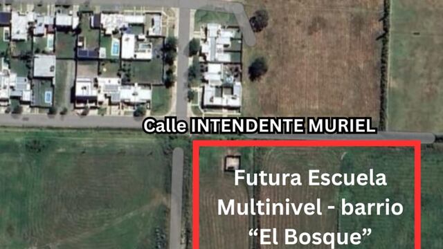 Predio de la Escuela Multinivel "Barrio El Bosque"