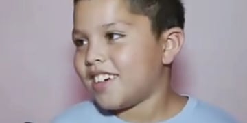 El niño volvió a su casa tras 10 días internado.