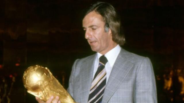 Con la Copa del Mundo, nada menos. César Luis Menotti, el primer técnico campeón con Argentina (La Voz archivo).