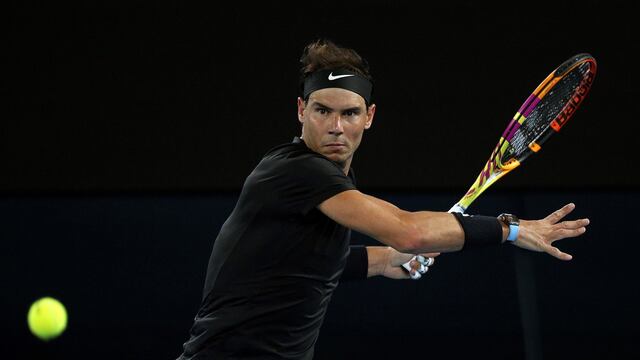 Rafal Nadal es finalista del ATP de Melbourne.