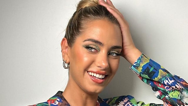 Sabrina Cortez de Gran Hermano enloqueció a sus fans con una microbikini violeta.
