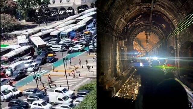 Caos de tránsito por el apagón masivo