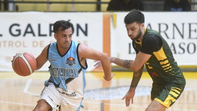Ateneo le ganó a Comercial y sigue invicto en el torneo de Segunda. (Foto: La Nueva).