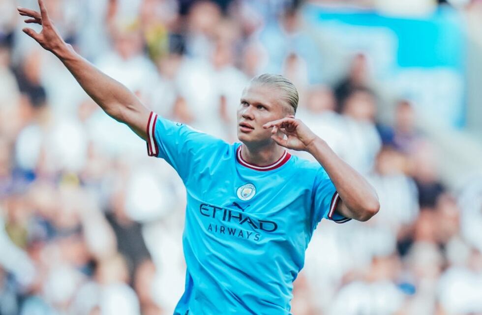 La impresionante estadística de Erling Haaland a poco de empezar la temporada