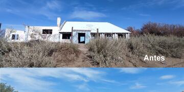 Finalizó la primera etapa de demolición de La Barraca.