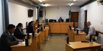 La jueza leyó la condena sin la presencia del acusado.