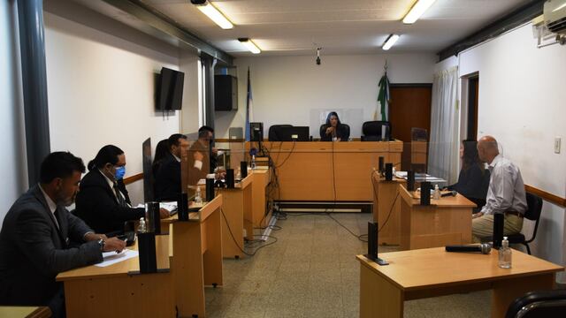 La jueza leyó la condena sin la presencia del acusado.