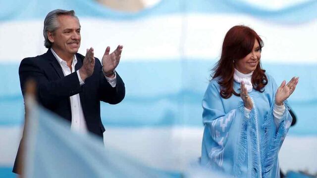 Alberto Fernández y Cristina Kirchner. (La Voz/archivo)
