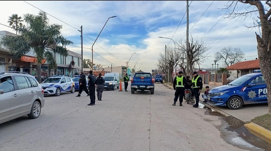 San Francisco: las fuerzas realizaron un enorme operativo de seguridad saturación interprovincial