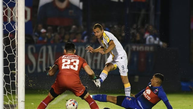 El delantero sólo se perdió una fecha desde el inicio de la Copa de la Liga Profesional 2022.