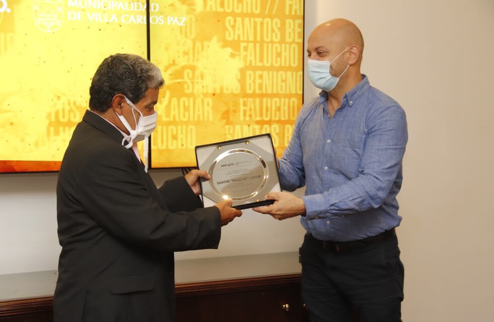 Carlos Paz: emotivo reconocimiento a Santos “Falucho” Laciar, a 40 años de su primer título mundial