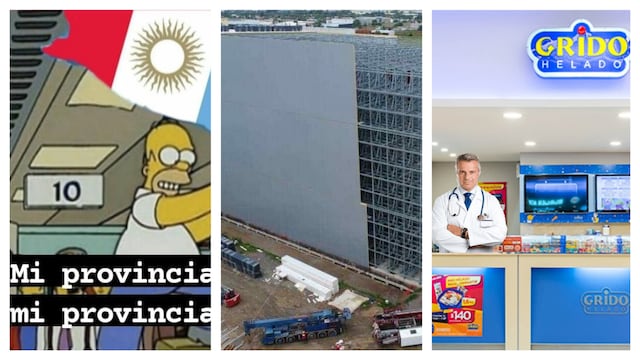 Las diferentes imágenes y memes que se viralizaron en redes sociales.