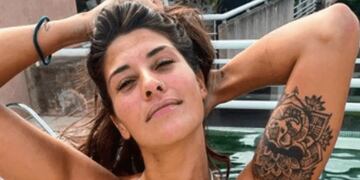 Ivana Nadal revolucionó Instagram al posar en traje de baño. Foto: Web.