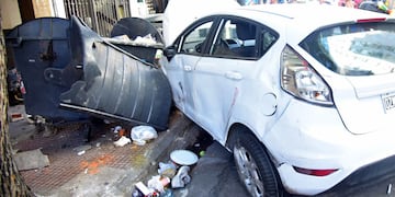 Un auto atropelló a siete personas en el Centro de la ciudad de Córdoba. (Javier Ferreyra / La Voz)