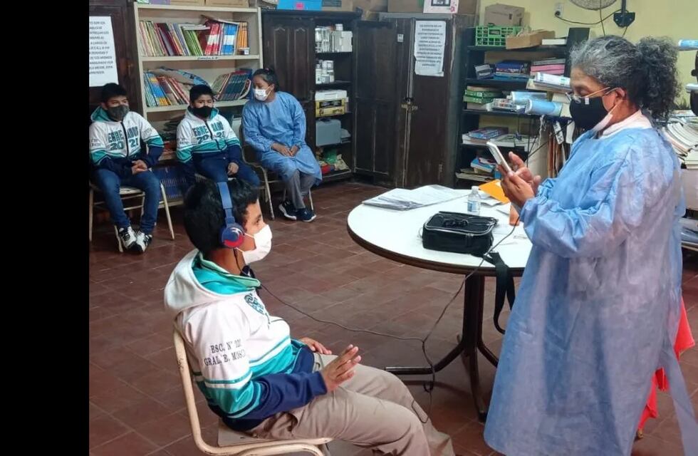 El nuevo audiómetro de Salud Escolar ya recorre el interior jujeño