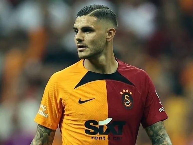 Mauro Icardi hizo su debut en el triunfo de Galatasaray que alcanzó la punta en liga turca