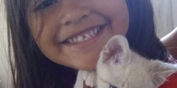 Guadalupe Lucero, la niña que desapareció el pasado 14 de junio del barrio 544 Viviendas de San Luis.
