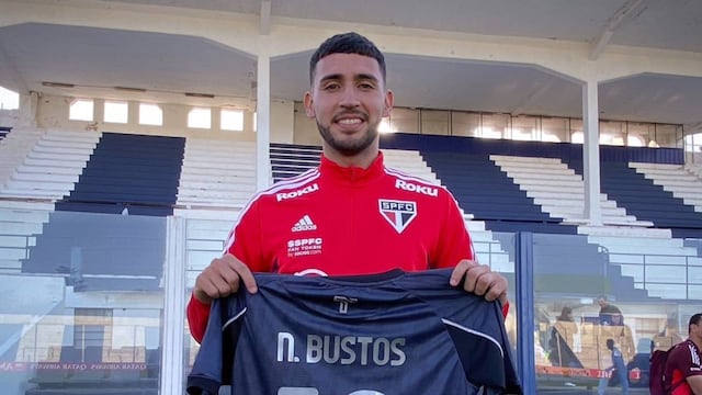 Con la camiseta de Talleres. Así lo quieren ver otra vez los hinchas a Nahuel Bustos (Twitter).