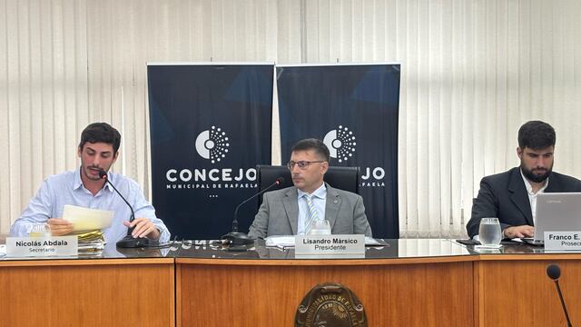 Sesión ordinaria del Concejo Municipal de Rafaela