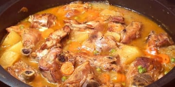 Las comidas al disco de arado, en Villa Nueva.