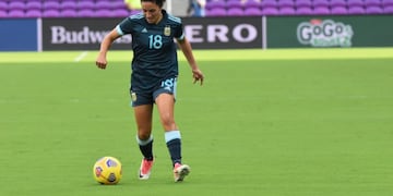 “Nunca nos dimos por vencidas”, señaló la futbolista Romina Núñez, que marcó el empate de Argentina contra Sudáfrica