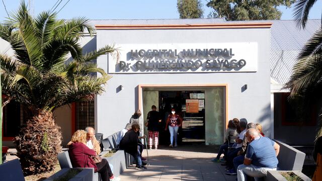 Villa Carlos Paz. Fachada del Hospital Gumersindo Sayago. (La Voz)