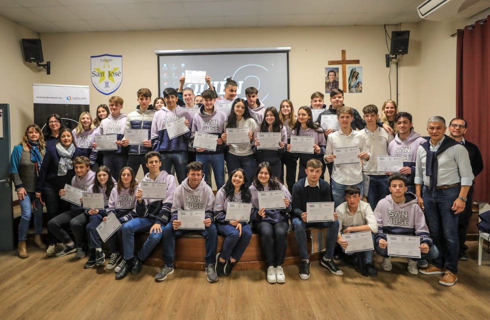 “Mi primera licencia de conducir”: terminó la capacitación en el Colegio San José