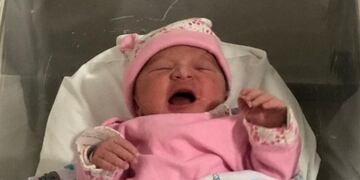 La primera bebé del año de San Juan se llama Francesca.