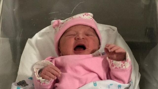 La primera bebé del año de San Juan se llama Francesca.