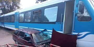 Accidente del Tren de las Sierras en la comuna de San Roque.