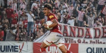 Lucas Diarte estaba en al mira de Belgrano, pero se queda en Tucumán (Prensa San Martín Tucumán).