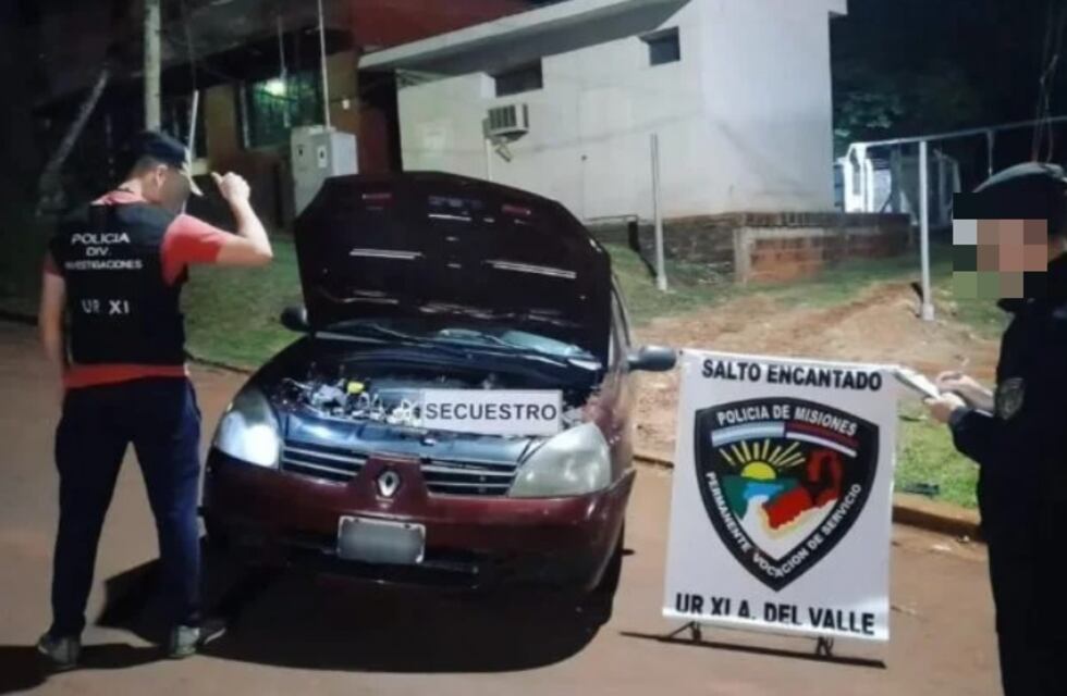 Recuperan automóviles apócrifos en la zona Centro misionera