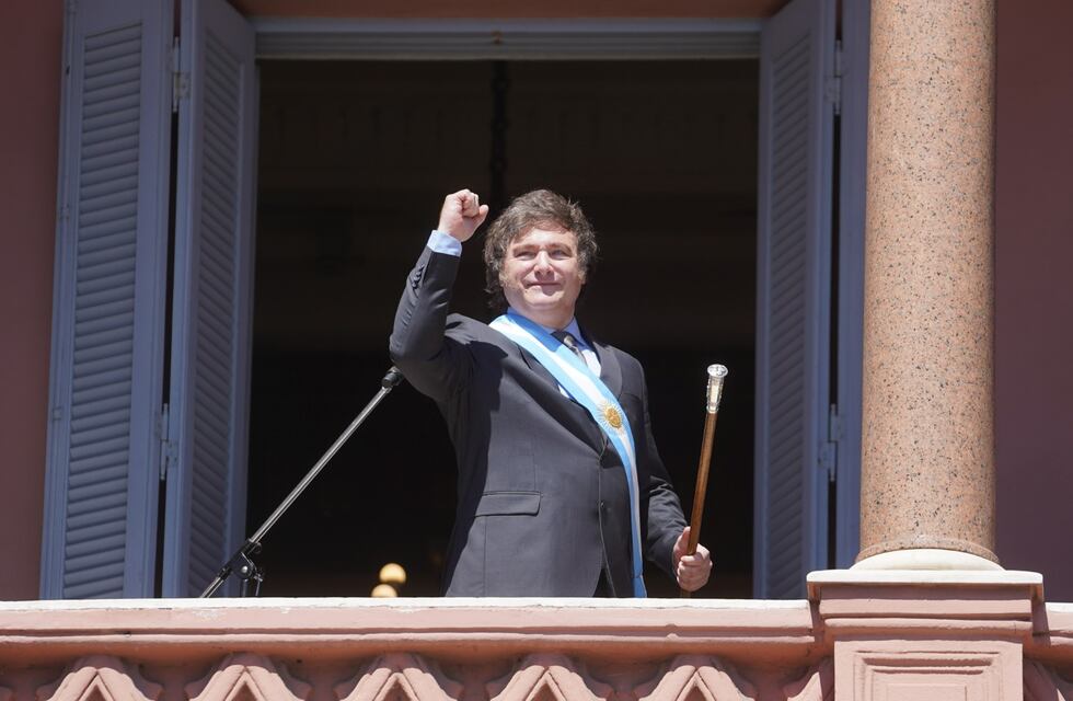 Desde adentro: Diana Mondino mostró cómo se vivió el discurso de Javier Milei en el balcón de Casa Rosada