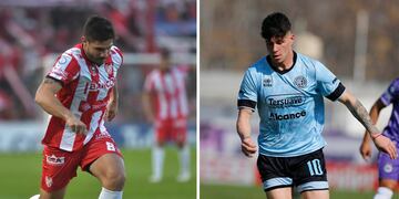 Gabriel Graciani y Bruno Zapelli, de las figuras del Instituto y Belgrano que se viene este viernes (La Voz).