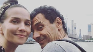 Natalia Oreiro y Ricardo Mollo (Instagram de la artista)