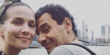Natalia Oreiro y Ricardo Mollo (Instagram de la artista)