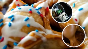 Dulce de leche y fernet dentro de un pastelito, la innovadora propuesta en un local de Córdoba.