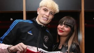 El destape ultra hot de Eva García, la novia de Alejandro Garnacho en Mykonos, Grecia