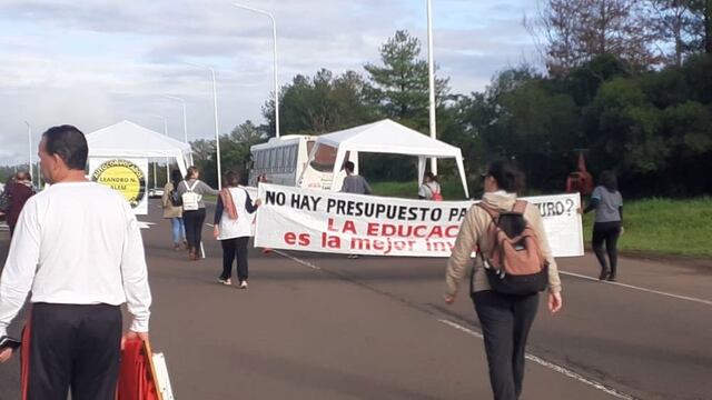 Cortes de ruta en diferentes puntos de la provincia.