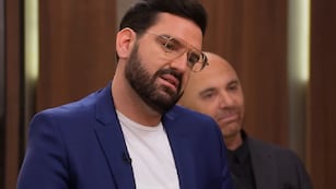 La desagradable reacción de Damián Betular al probar caldo de salame por primera vez en MasterChef