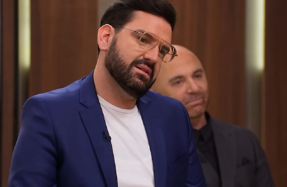 La desagradable reacción de Damián Betular al probar caldo de salame por primera vez en MasterChef