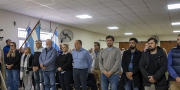 El intendente Garate presente en los 75º años de la Unidad Sanitaria de Orense