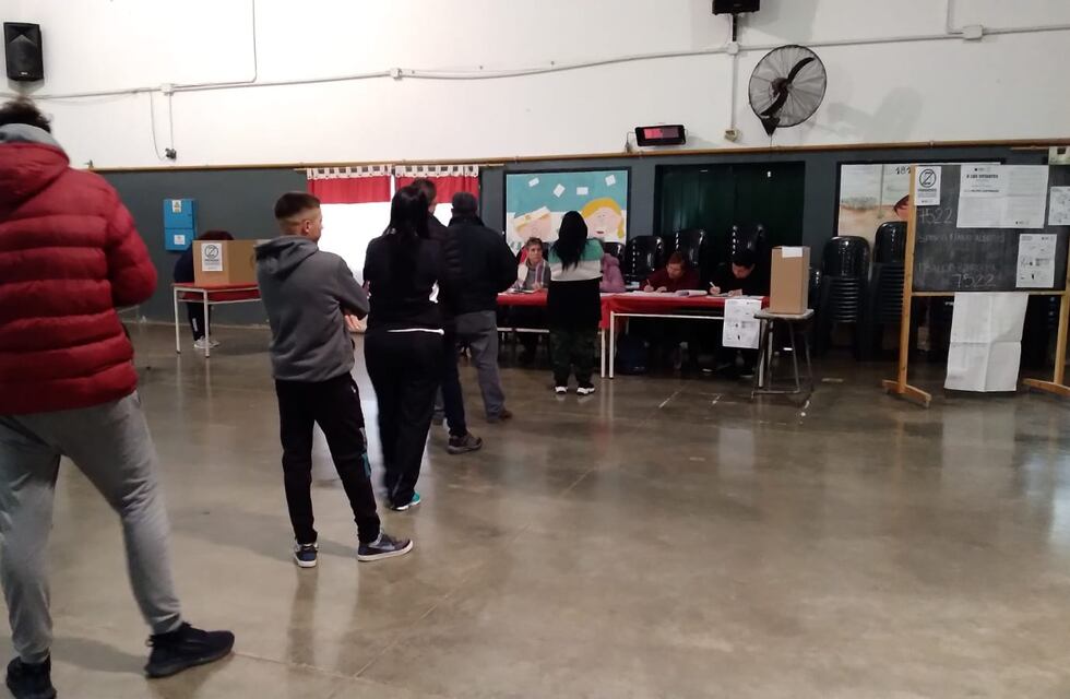 Arroyito: votó más del 72% de padrón, panorama similar a las últimas elecciones