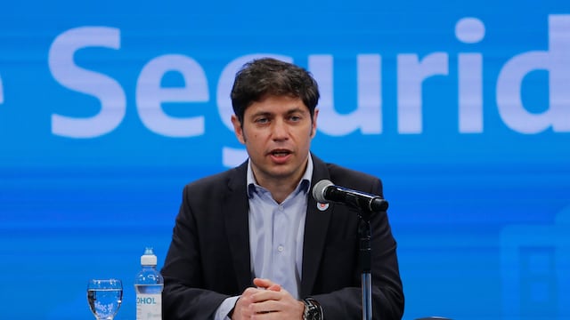 El gobernador bonaerense Axel Kicillof. (EFE)
