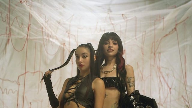 El outfit de María Becerra y Cazzu para su nuevo videoclip.