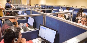 El call center del Gobierno.